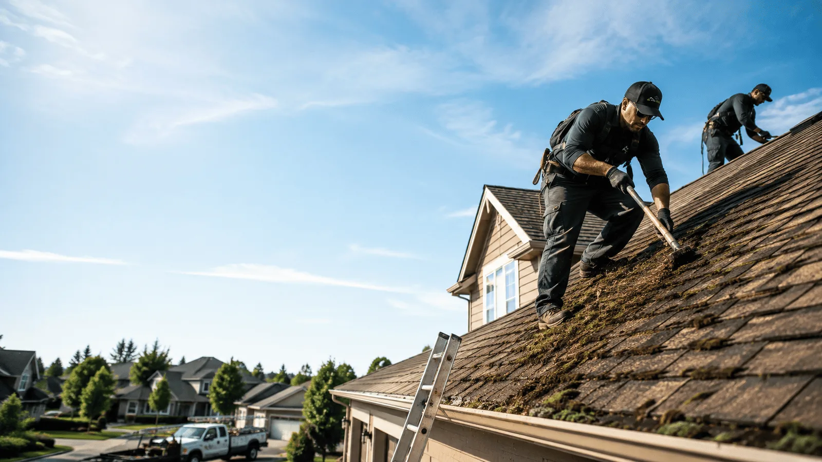 Roof Moss Removal in Hugo, OK near me